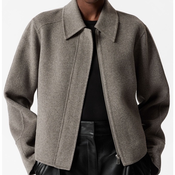 Collared Wool Jacket - Picture 1 of 7